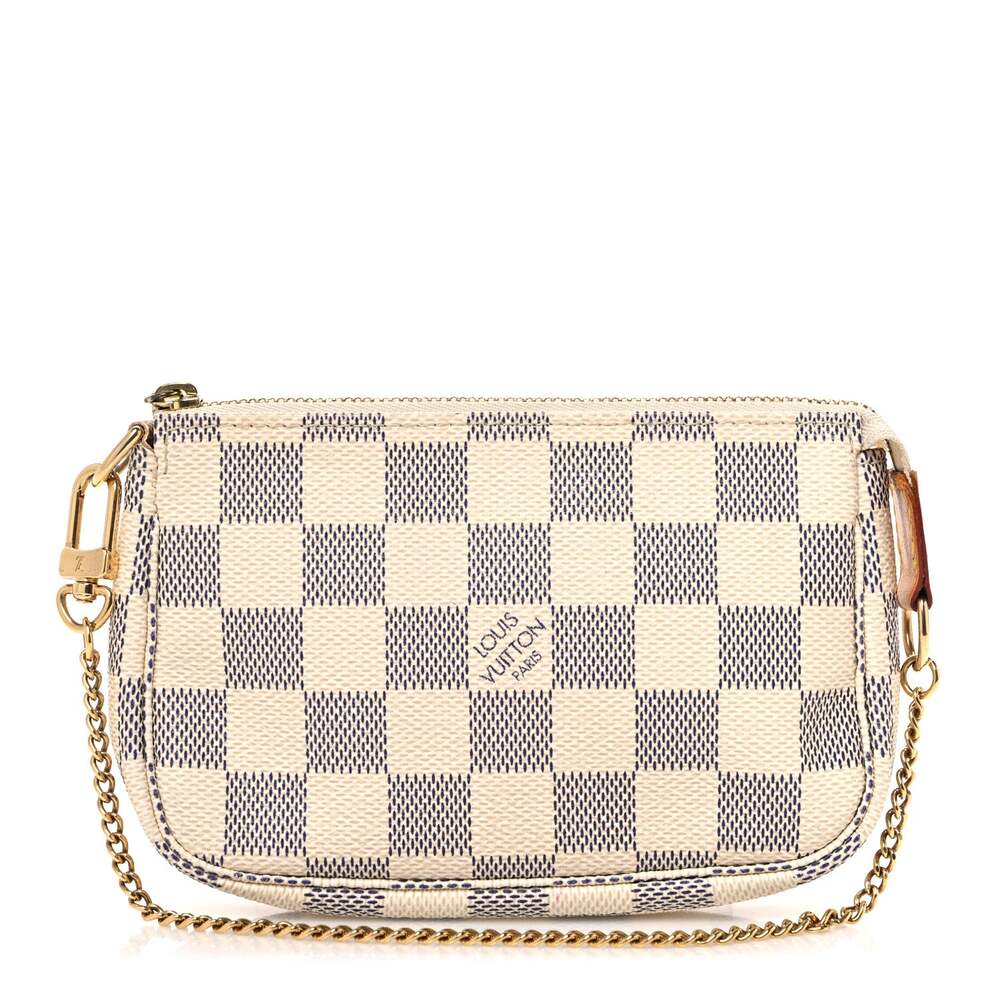 Louis Vuitton Damier Azur Mini Pochette #270730L62B - Picture 1 of 7